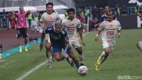 Potret Persib Kalahkan Persija 1-0 di Stadion GBLA