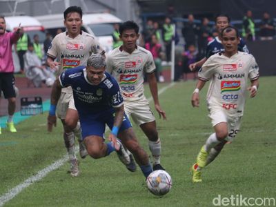 Potret Persib Kalahkan Persija 1-0 di Stadion GBLA
