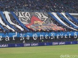Polisi Puji Bobotoh di Laga Persib Vs Persija