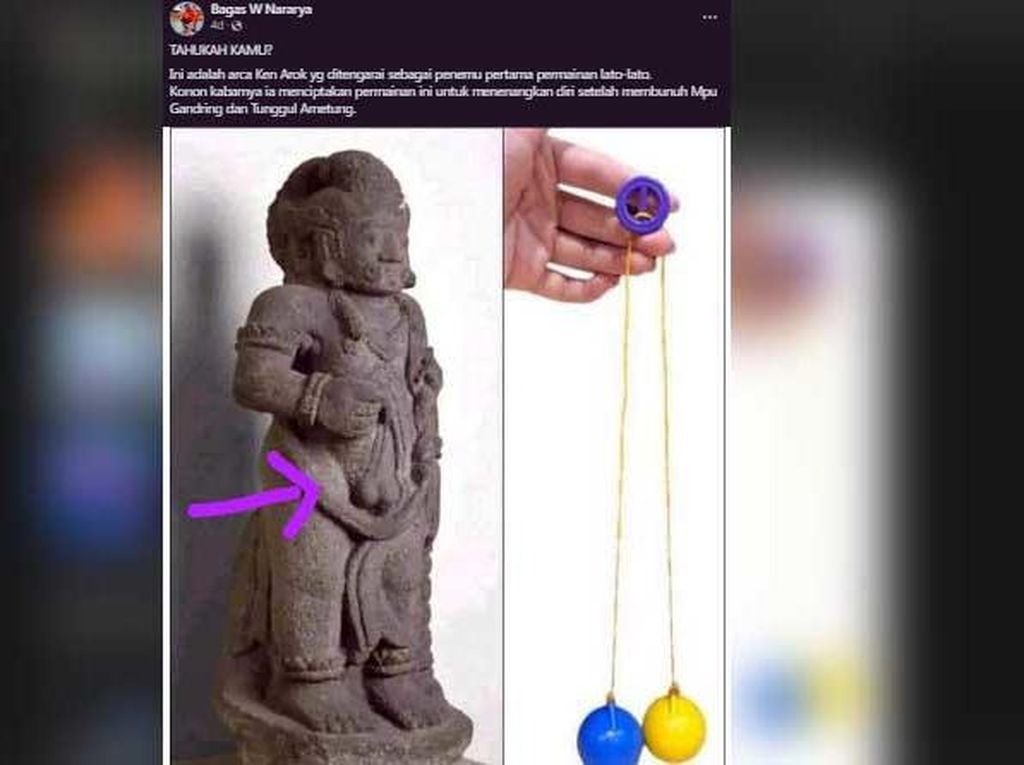 Viral Ken Arok Penemu Lato-lato, Peneliti Beri Penjelasan Viral Ken Arok Penemu Lato-lato, Peneliti Beri Penjelasan