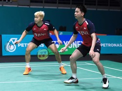 Ganda Putra Indonesia Belum Terkalahkan di Malaysia Open 2023