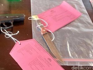 Aksi 2 Pemuda Palak Santri di Kuningan Pakai Pistol Korek
