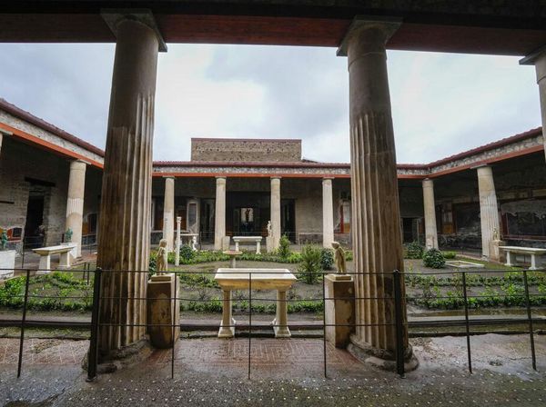 Penampakan Rumah Mewah Bekas Prostitusi di Pompeii
