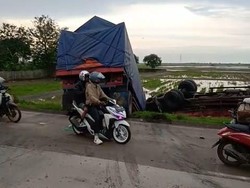 Beredar Video Kecelakaan Mengerikan di Lamongan, Begini Faktanya
