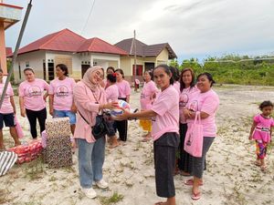 Sosialisasikan Sosok Ganjar, Relawan Gelar Turnamen Voli di Kalteng