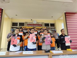11 Pencuri Motor dan Mobil Resahkan Warga Lebak Banten Ditangkap