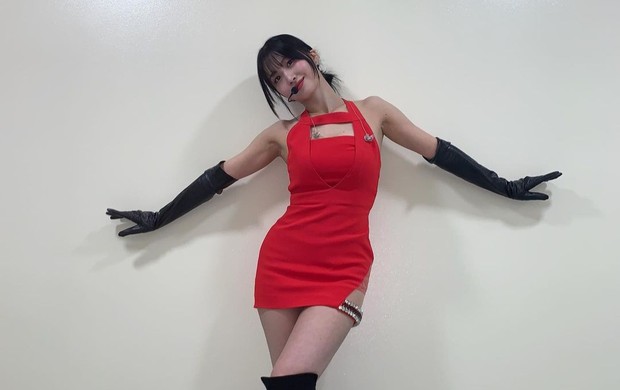 Selain rutin latihan, Momo juga menerapkan beberapa workout / Foto: instagram.com/momo