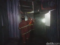 Kebakaran Hanguskan Sejumlah Stan Pasar Relokasi Kota Batu