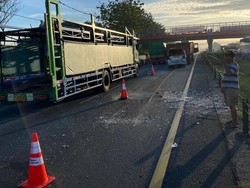Angkot Terlibat Kecelakaan Beruntun di Tol Tangerang, 10 Orang Terluka