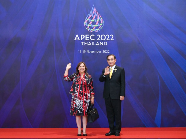 Dina Boluarte (Foto: Twitter/Dina Boluarte Z.)