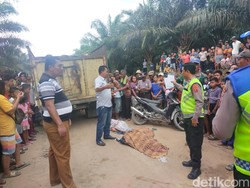Truk Vs Motor di Simalungun, Kakak Beradik Tewas di Tempat
