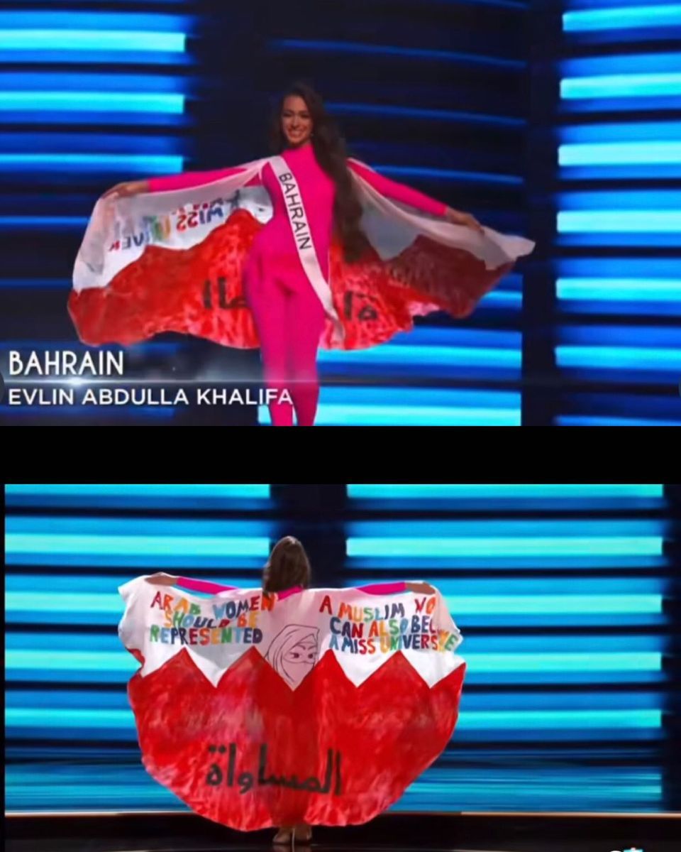 Foto Evlin Khalifa, Miss Universe Bahrain 2022. Foto Evlin Khalifa, Miss Universe Bahrain 2022.