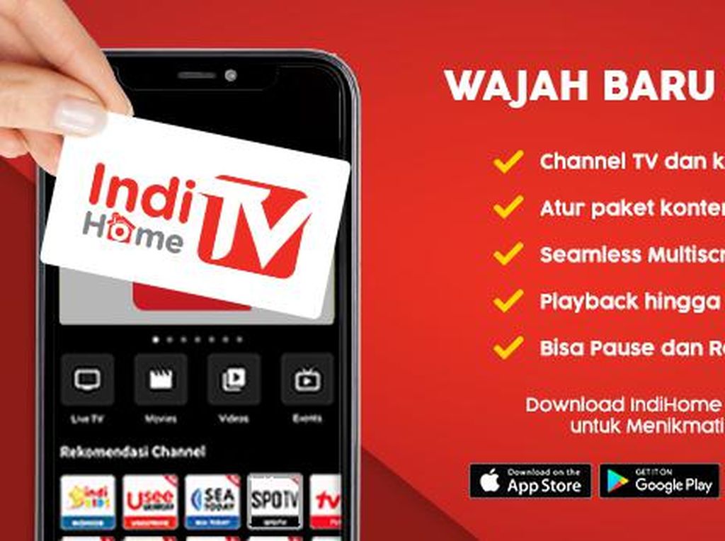 Telkom Indonesia Ubah Nama UseeTV GO Jadi IndiHome TV