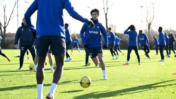 Aksi-aksi Perdana Joao Felix di Lapangan Latihan Chelsea