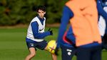 Aksi-aksi Perdana Joao Felix di Lapangan Latihan Chelsea