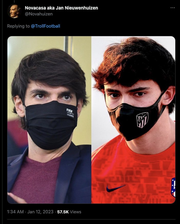 Joao Felix, Kaka