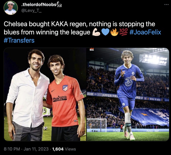 Joao Felix, Kaka Joao Felix, Kaka