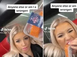 Makan Ikan Salmon Mentah Demi Konten, Wanita Ini Dibanjiri Kritikan