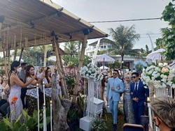 Kenangan Bupati Jembrana Saat Hadiri Pernikahan Venna-Ferry