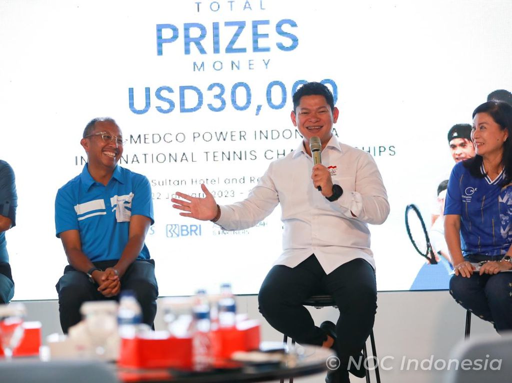 Buka Tahun 2023, PP Pelti Gelar Kejuaraan Tenis Internasional Buka Tahun 2023, PP Pelti Gelar Kejuaraan Tenis Internasional