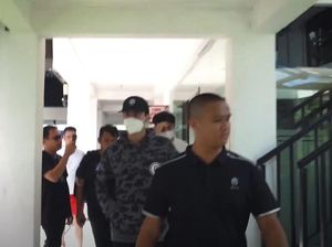 Momen Revaldo Tiba di Polda Metro Jaya Terkait Kasus Narkoba