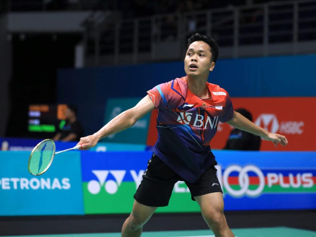 Hasil Indonesia Masters 2023: Anthony Ginting Tumbang di Babak 16 Besar