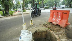Awas! Sumur Resapan di Taman Mataram ini Rusak dan Berlubang