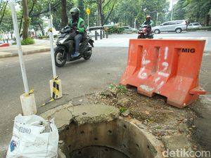 Awas! Sumur Resapan di Taman Mataram ini Rusak dan Berlubang Awas! Sumur Resapan di Taman Mataram ini Rusak dan Berlubang