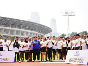 336 Peserta Bersaing di Atletik Tingkat Nasional