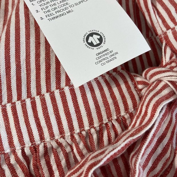Foto: instagram.com/globalorganictextilestandard Label pakaian bersertifikasi GOTS/