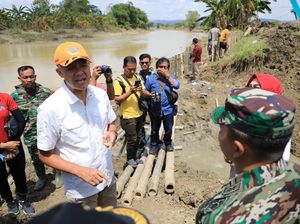 Soal Banjir Jateng, Ganjar Minta Sungai Lusi Jadi Prioritas Kementerian PUPR