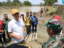 Soal Banjir Jateng, Ganjar Minta Sungai Lusi Jadi Prioritas Kementerian PUPR