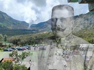 Kenangan Indah Adipati Agung Franz Ferdinand di Papandayan