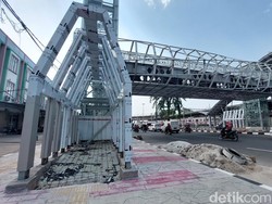 DKI Blacklist Kontraktor JPO Klender Baru gegara Tak Selesaikan Proyek