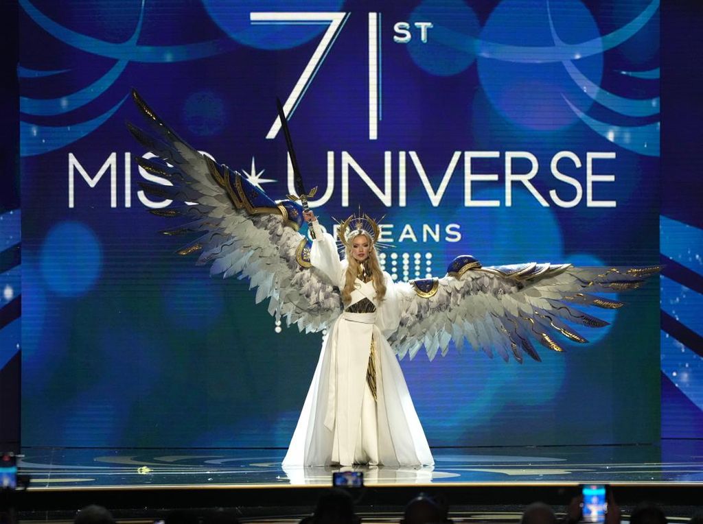 10 Foto Kostum Nasional Miss Universe 2022, Ukraina Bak Malaikat Pendekar 10 Foto Kostum Nasional Miss Universe 2022, Ukraina Bak Malaikat Pendekar