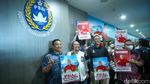 Dikawal Pendukung, La Nyalla Mattaliti Resmi Daftar Jadi Calon Ketum PSSI