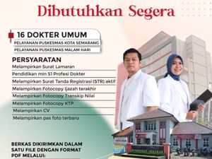 Dinkes Kota Semarang Buka Lowongan 16 Dokter Umum, Berikut Syaratnya Dinkes Kota Semarang Buka Lowongan 16 Dokter Umum, Berikut Syaratnya