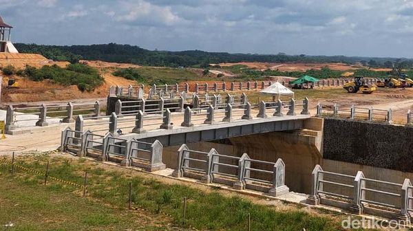 Penampakan Bendungan Sepaku, Sang Penangkal Banjir Ibu Kota Baru