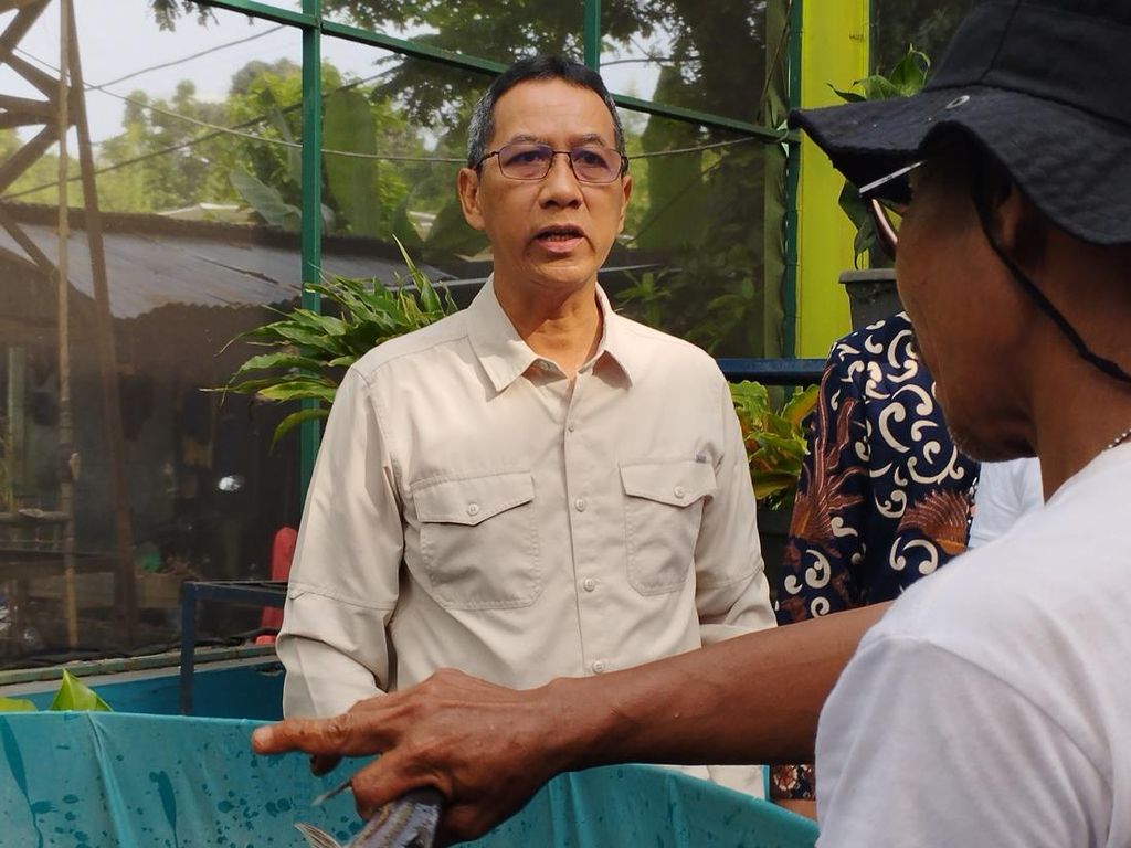 Blak-blakan Heru Budi Ungkap Sodetan Ciliwung Mangkrak 6 Tahun
