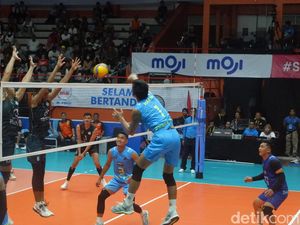 Proliga 2023: Sapu Sukun Badak 3-0, Jakarta BNI 46 Buka Kemenangan Perdana