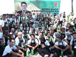 Relawan Sandiaga Gelar Pelatihan Kewirausahaan di Banyuwangi