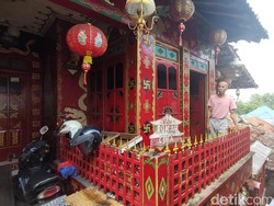 Warga Kota Malang Sulap Rumahnya Jadi Khas China Terinspirasi Buku dan Film