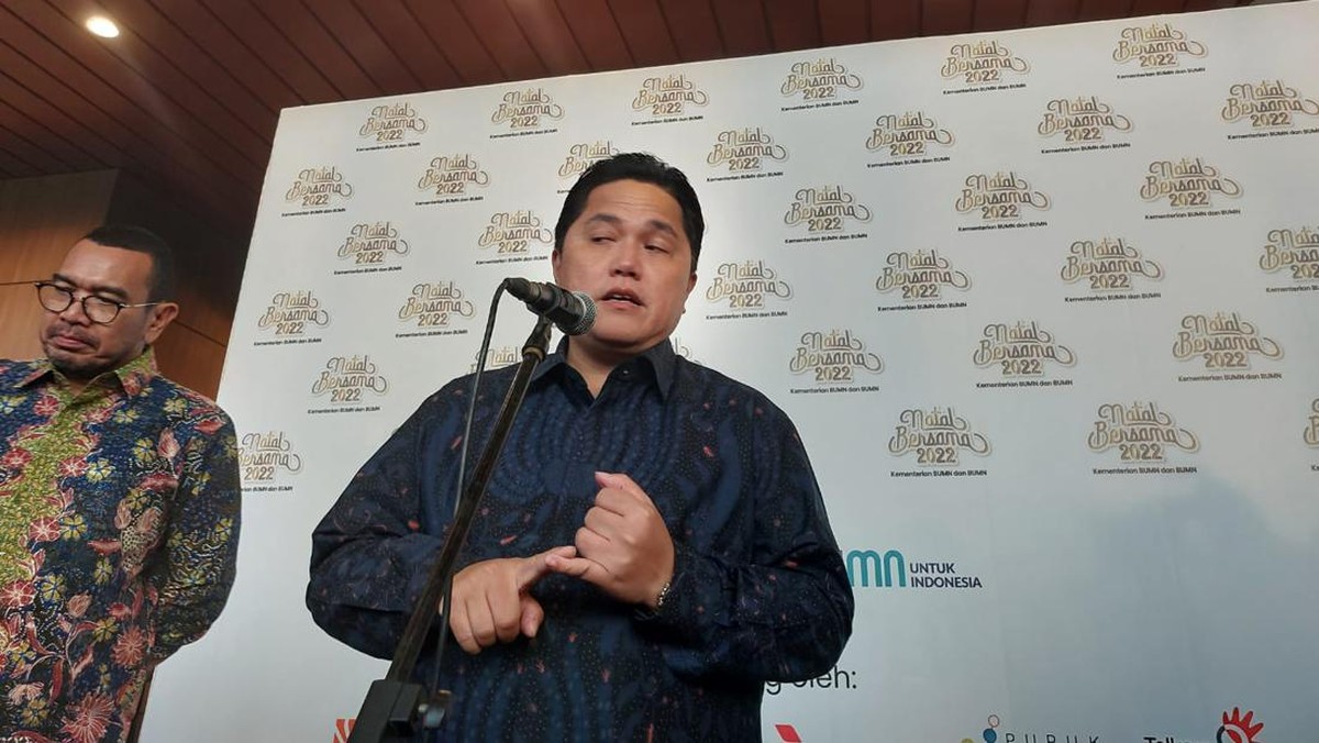 Erick Thohir akan mendaftar menjadi bakal calketum PSSI. (Foto: Shafira Cendra Arini)