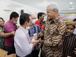 Ganjar Serap Masukan dari Perkumpulan Tunanetra Kristiani Indonesia