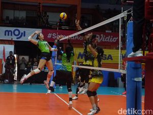 Comeback! Tim Putri Jakarta Pertamina Fastron Menang 3-1 di Proliga 2023