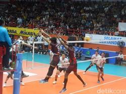 Proliga 2023 Purwokerto, Jakarta Pertamina Pertamax Dikalahkan STIN BIN