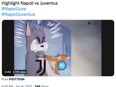 Meme Kocak Juventus Babak Belur Dihajar Napoli