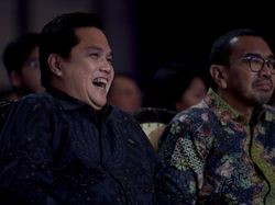 Momen Erick Thohir Rayakan Natal Bersama Keluarga BUMN