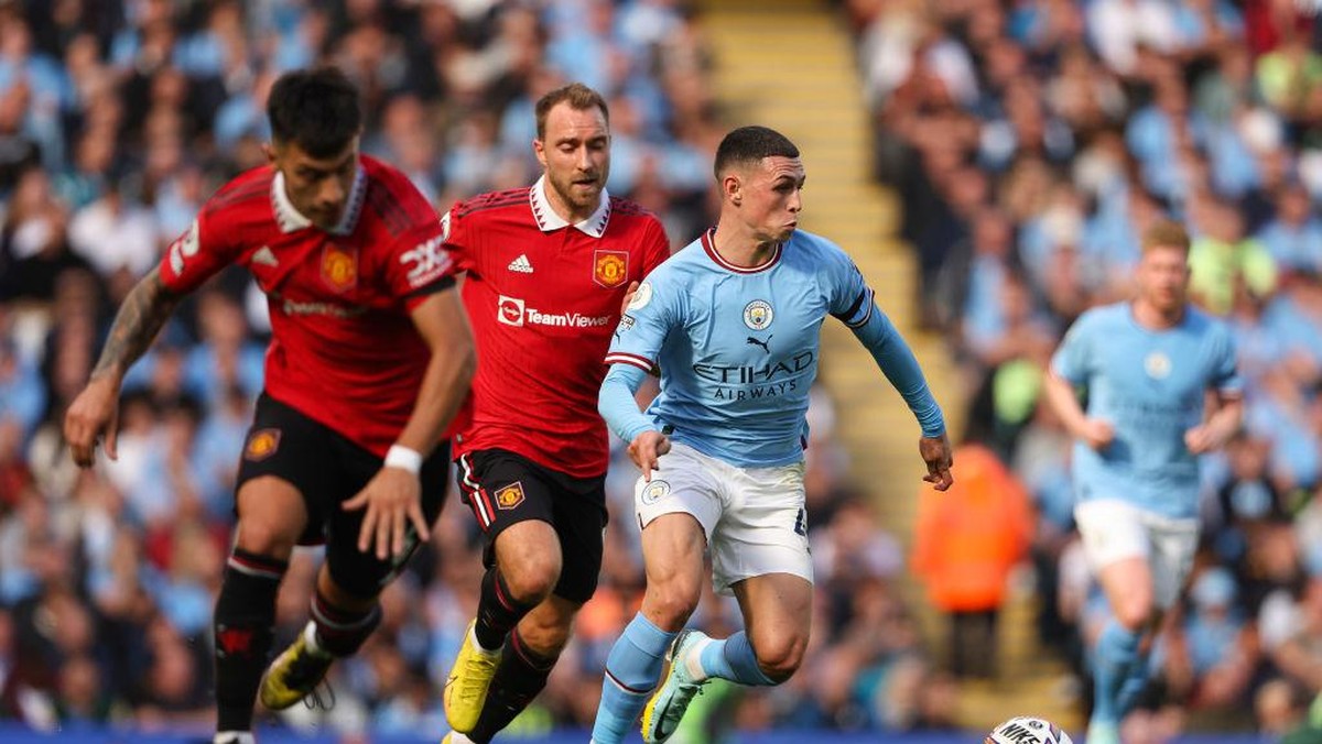 Jadwal final Piala FA 2022/2023: Manchester City vs MU. (Foto: Getty Images/Matthew Ashton - AMA)