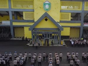 600 Personel Disiagakan Meski PSM Vs PSS Sleman Digelar Tanpa Penonton 600 Personel Disiagakan Meski PSM Vs PSS Sleman Digelar Tanpa Penonton